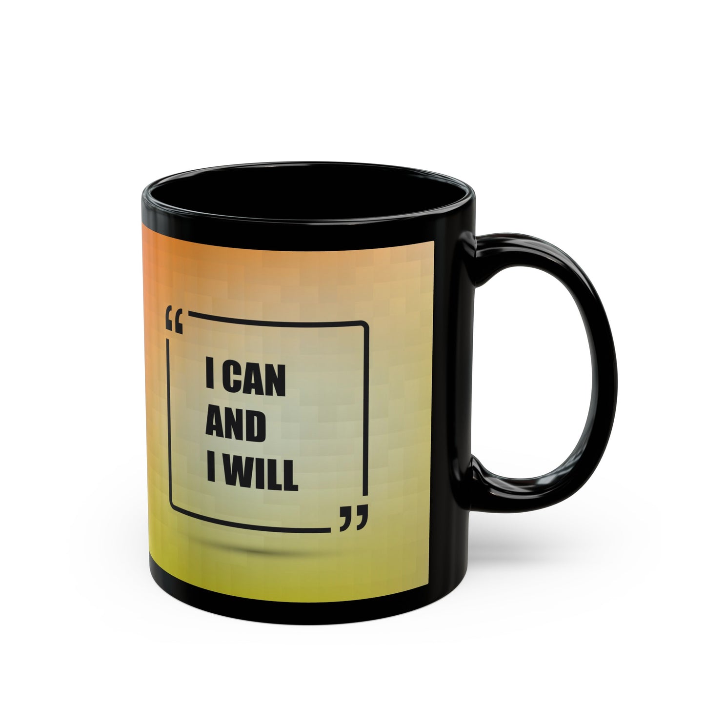 11oz Black Mug