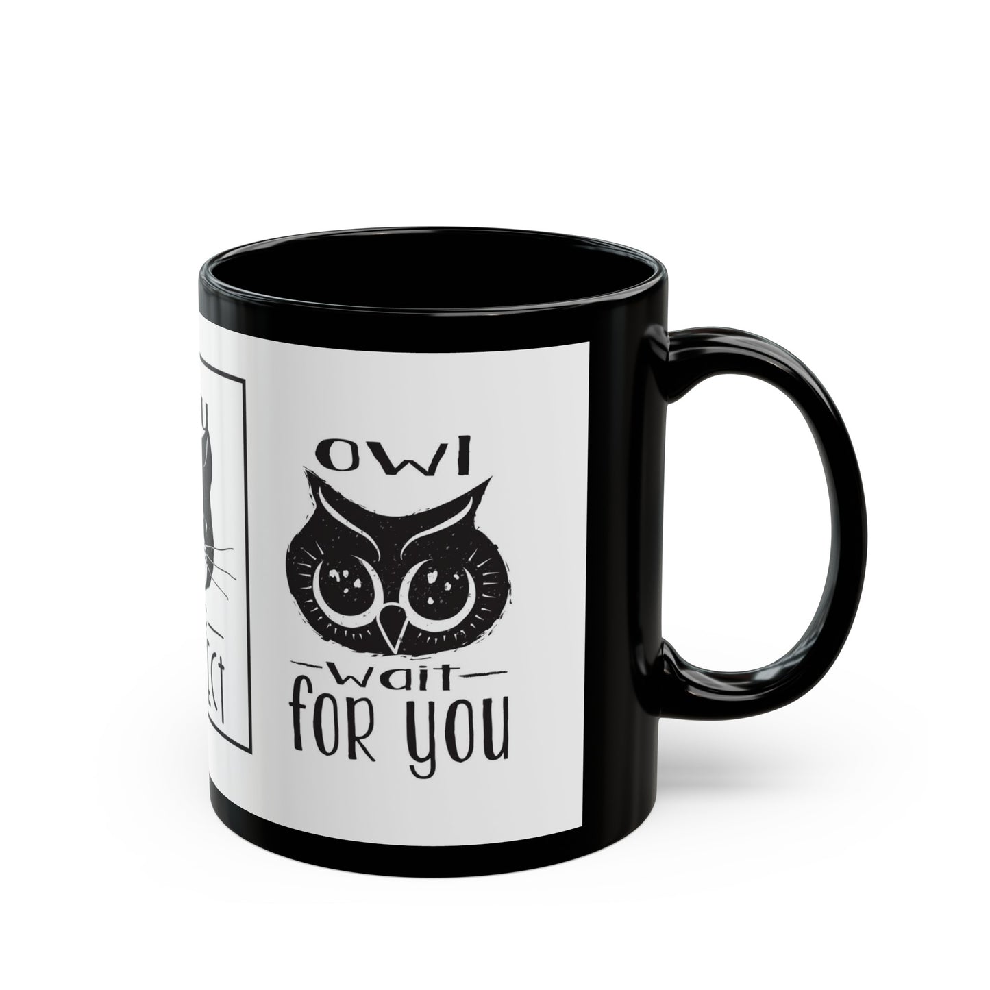 11oz Black Mug