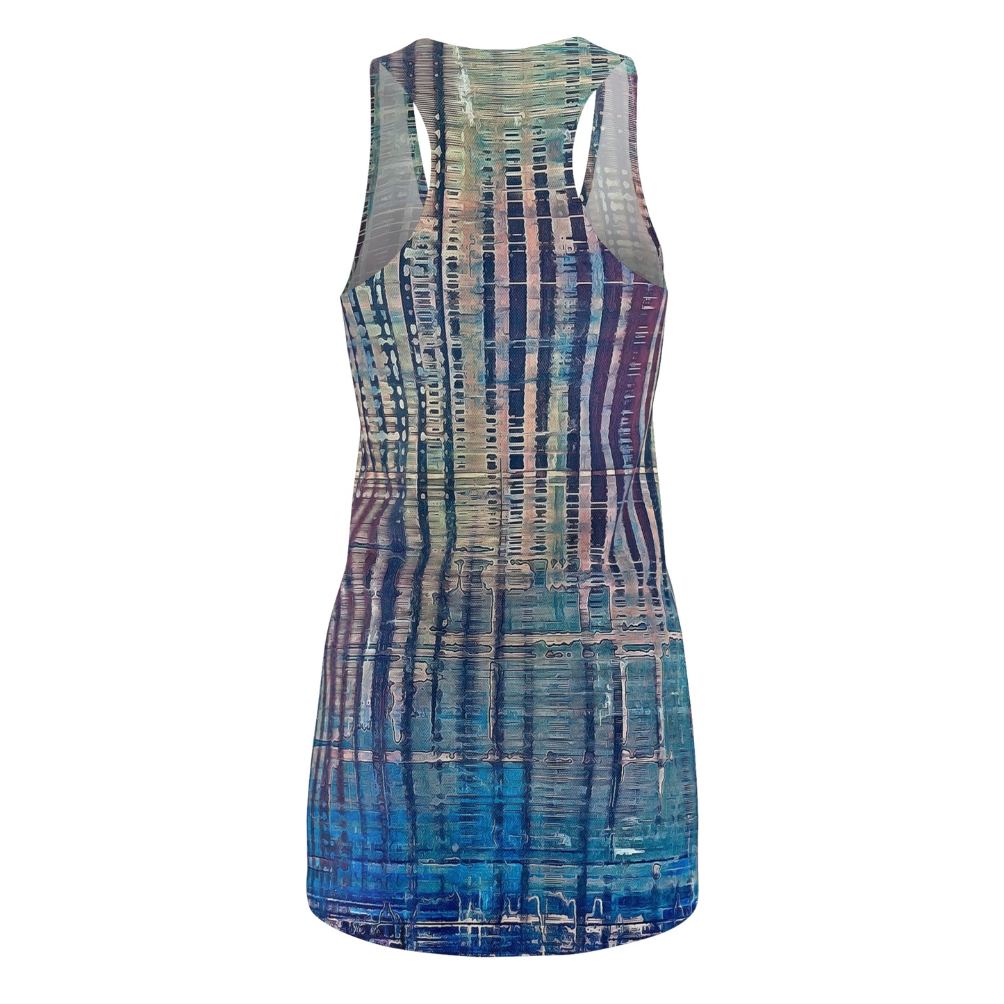 Women's Cut & Sew Racerback Dress (AOP)