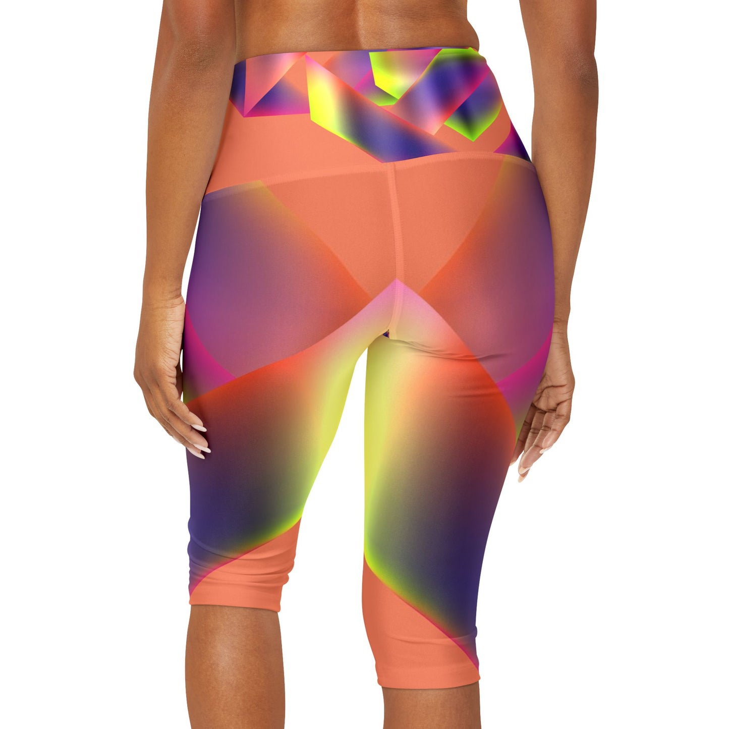 Yoga Capri Leggings (AOP)