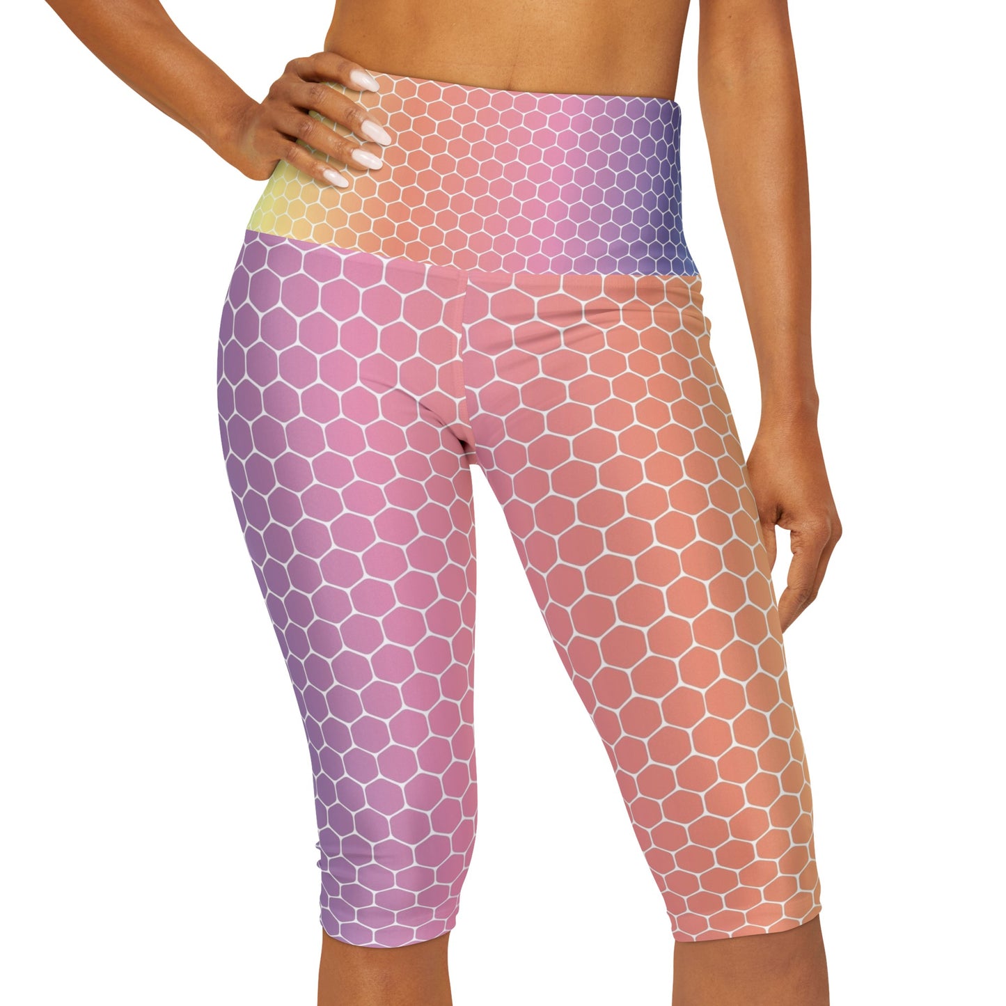 Yoga Capri Leggings (AOP)