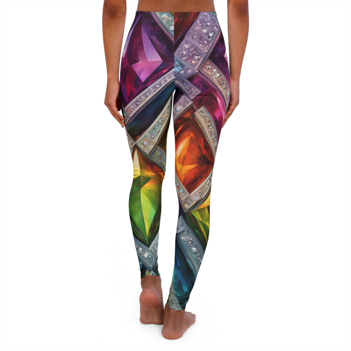 Women's Casual Spandex Leggings (AOP)