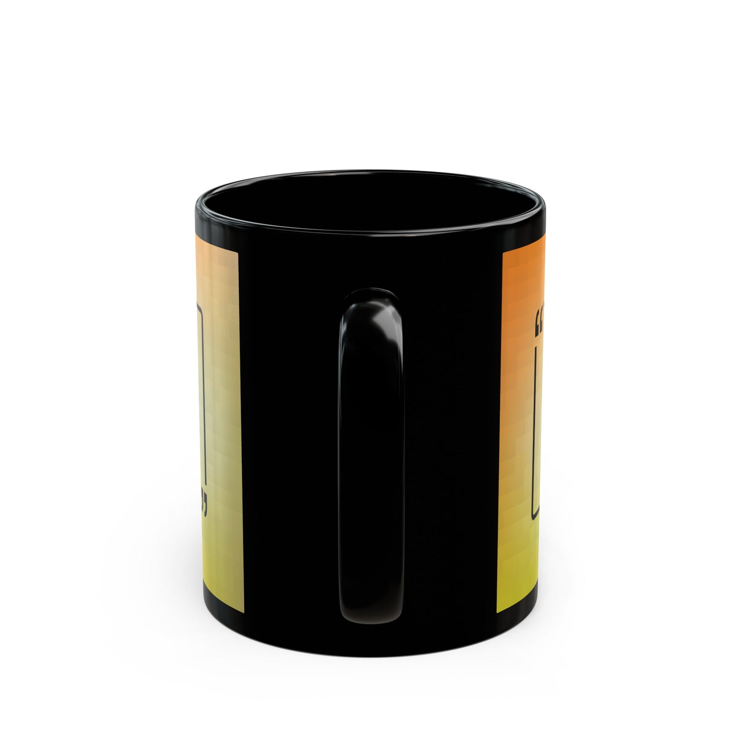 11oz Black Mug