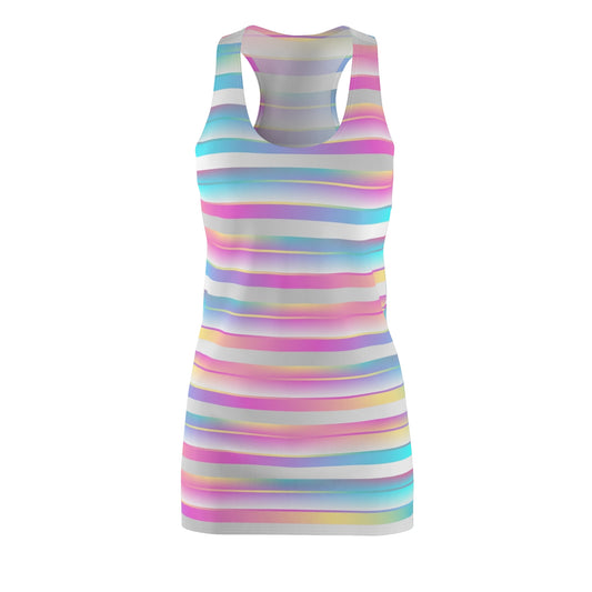 Women's Cut & Sew Racerback Dress (AOP)