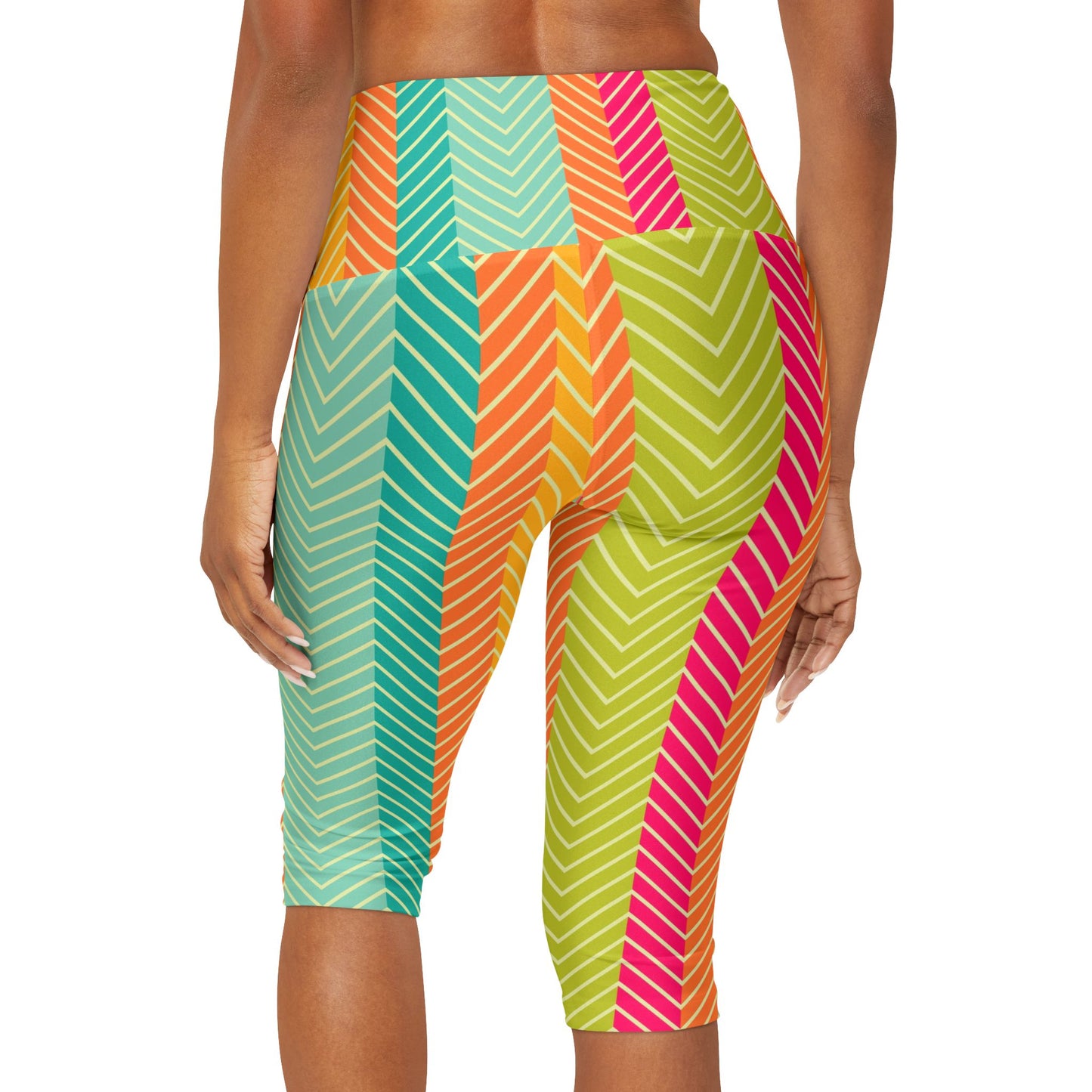 Yoga Capri Leggings (AOP)