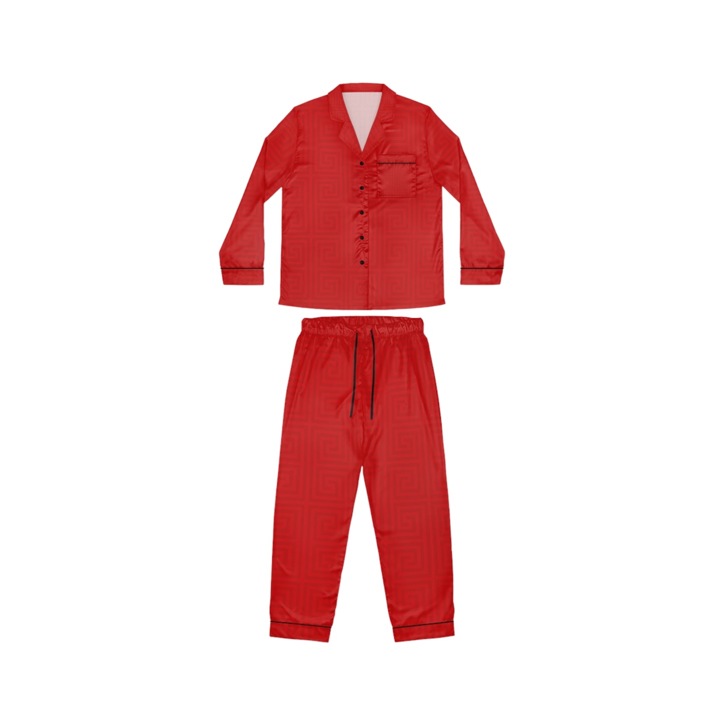 Women's Satin Pajamas (AOP)