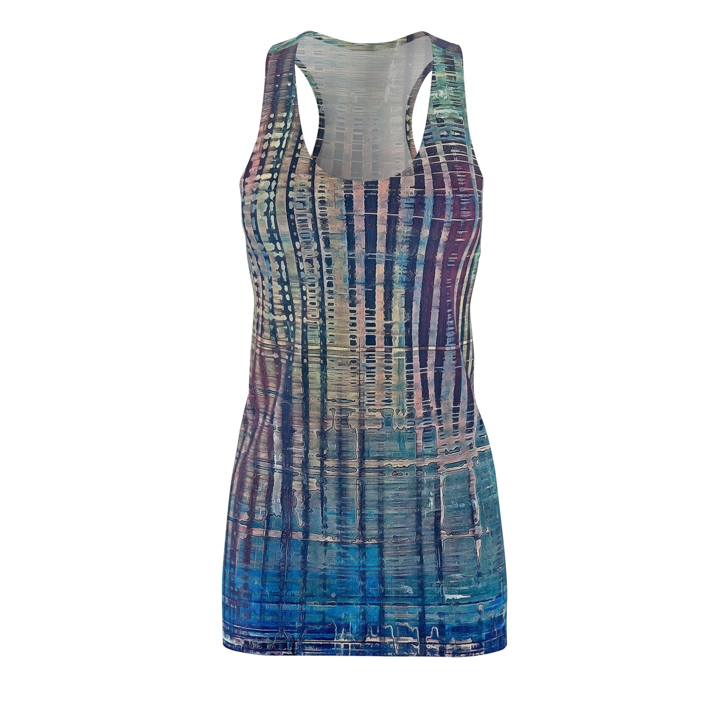 Women's Cut & Sew Racerback Dress (AOP)