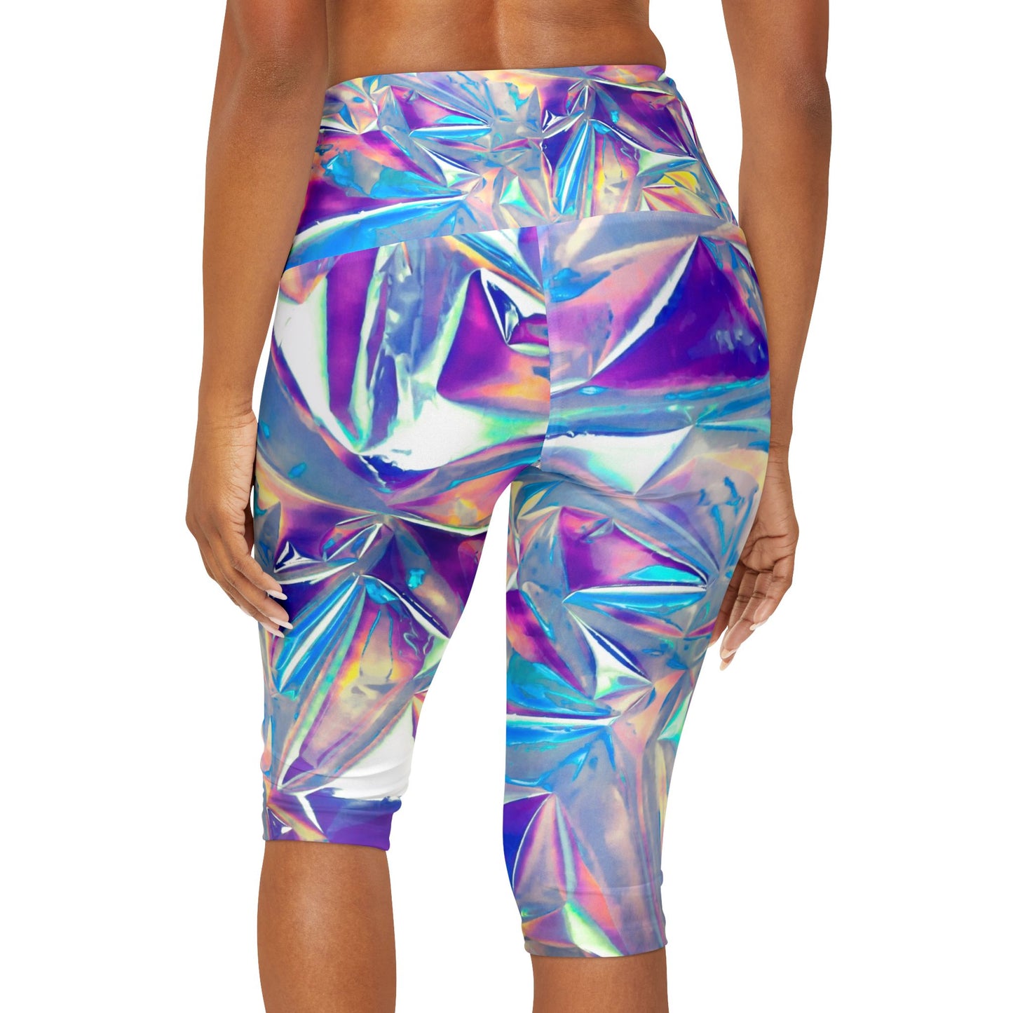 Yoga Capri Leggings (AOP)