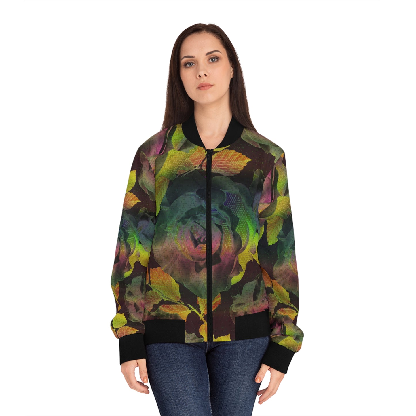 Women's Bomber Jacket (AOP)