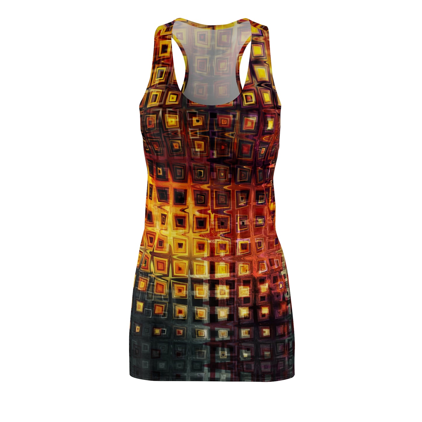 Women's Cut & Sew Racerback Dress (AOP)