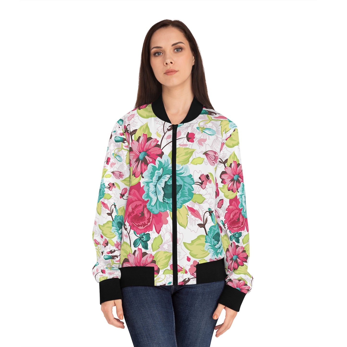 Women's Bomber Jacket (AOP)