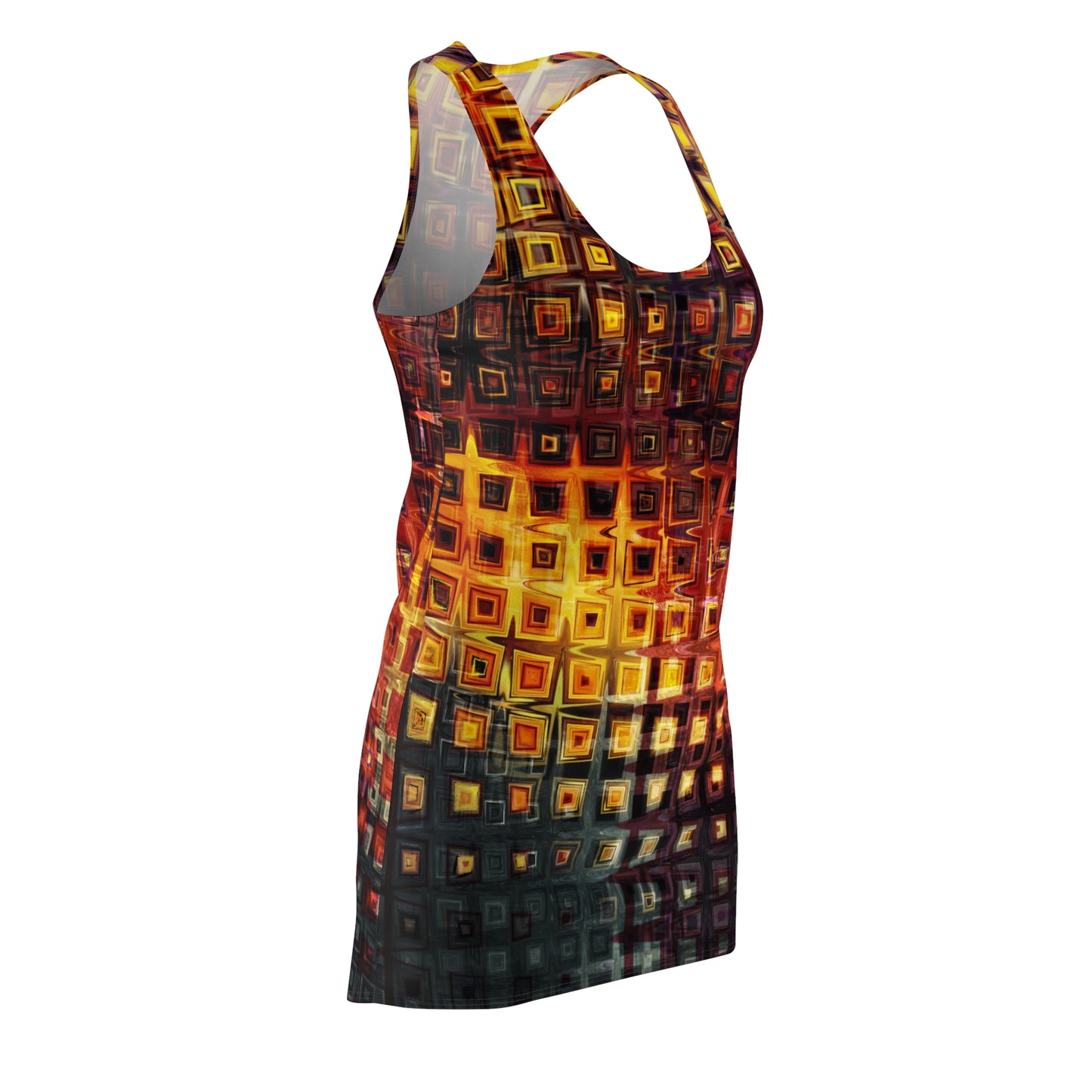 Women's Cut & Sew Racerback Dress (AOP)