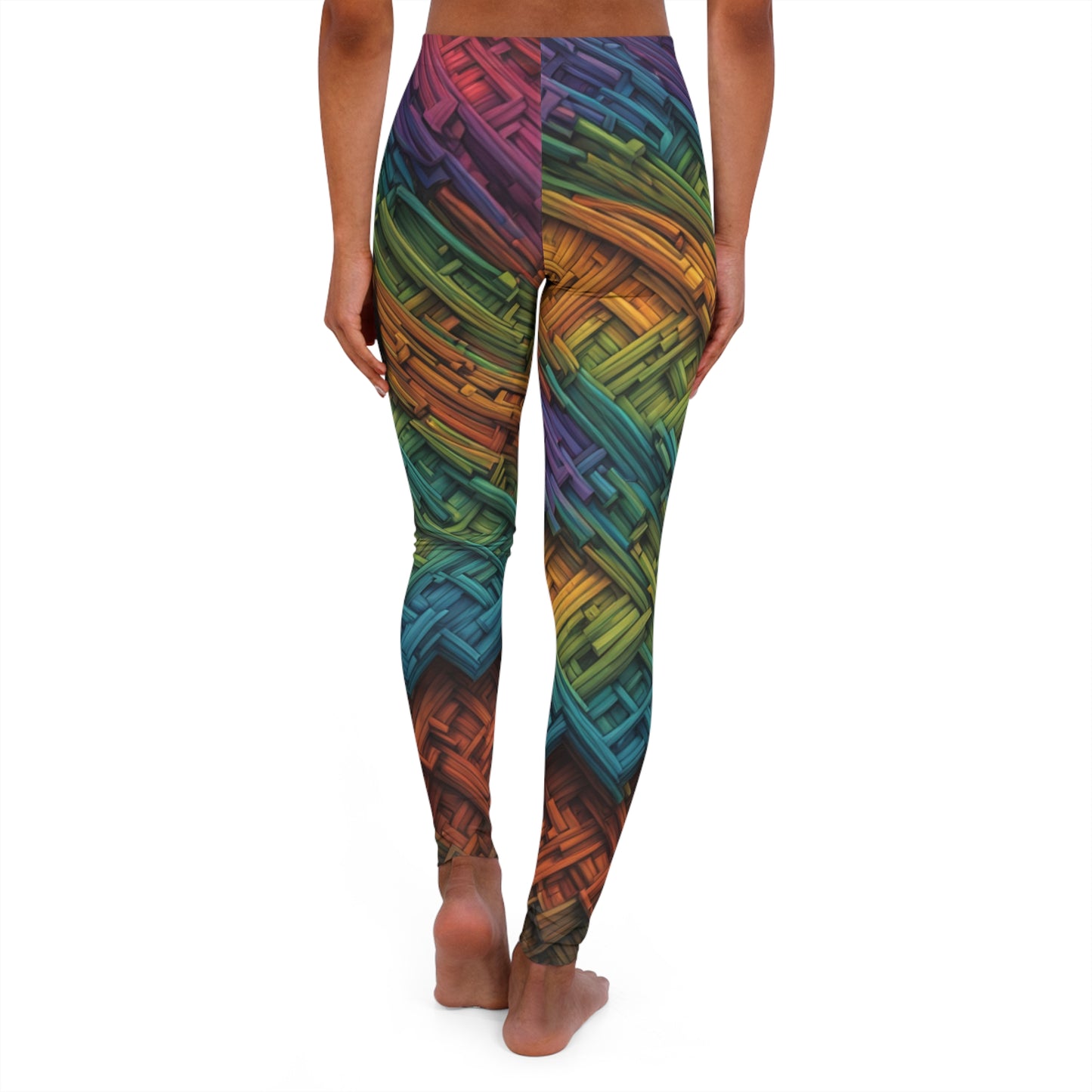 Women's Casual Spandex Leggings (AOP)