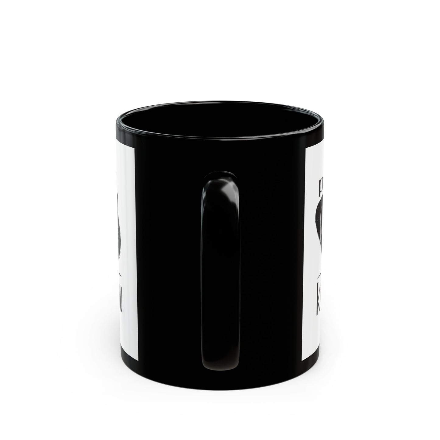 11oz Black Mug