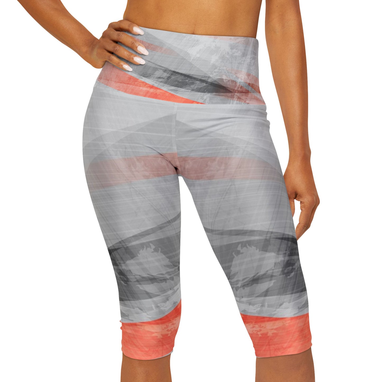 Yoga Capri Leggings (AOP)