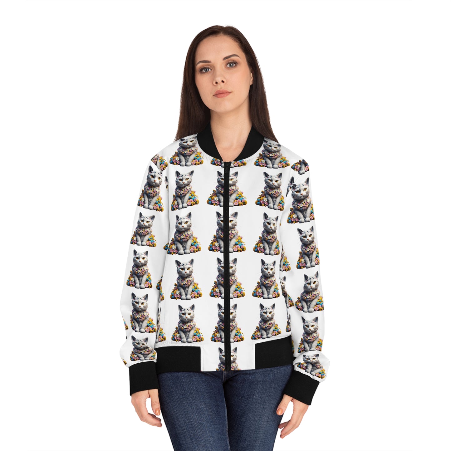 Women's Bomber Jacket (AOP)