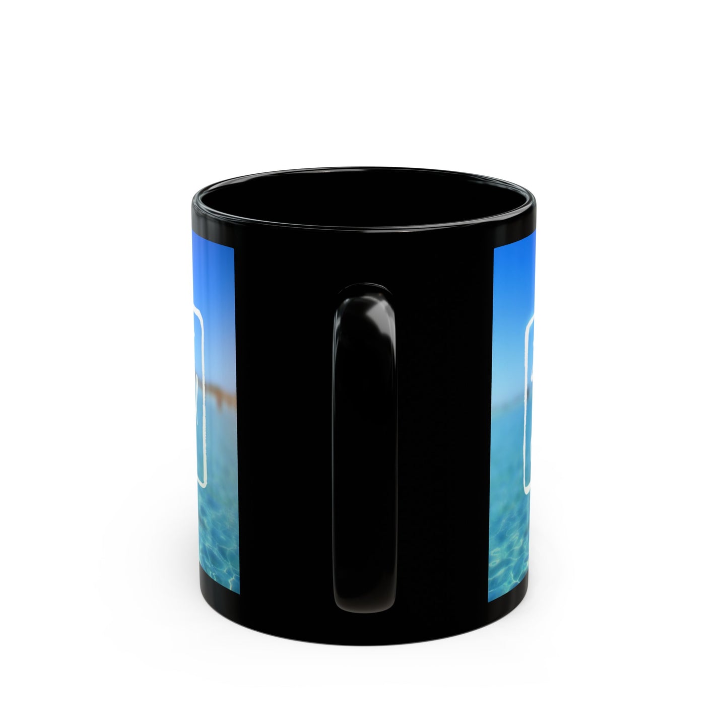 11oz Black Mug